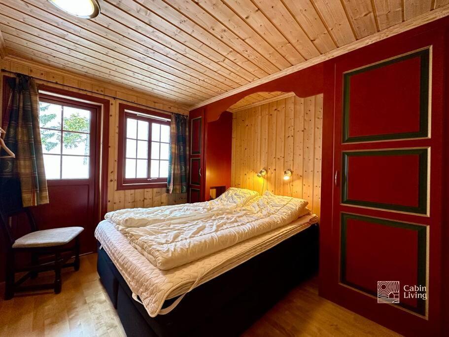 Large Cabin Sjusjoen Best View, Sauna, Ski Inout エクステリア 写真