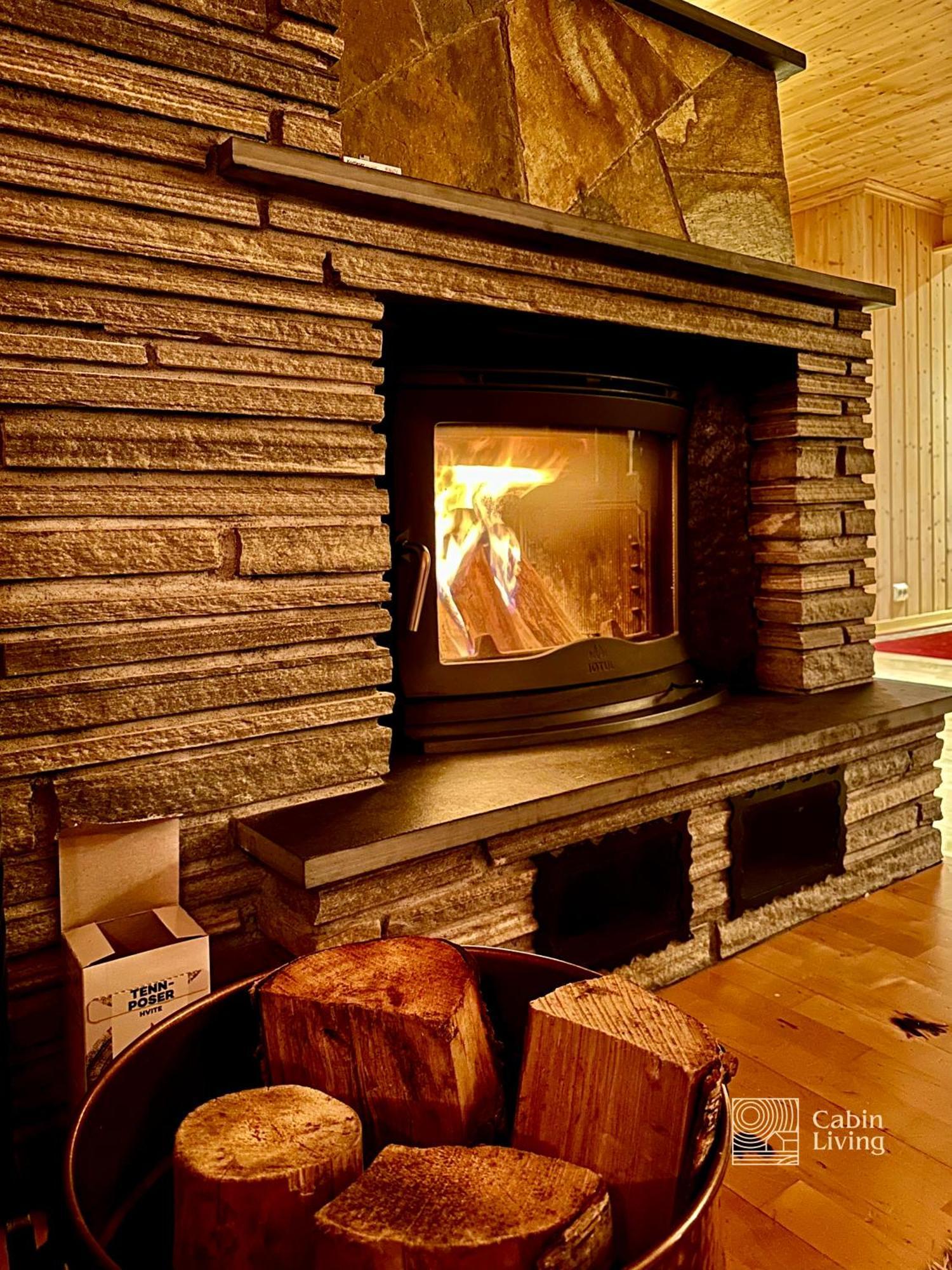 Large Cabin Sjusjoen Best View, Sauna, Ski Inout エクステリア 写真