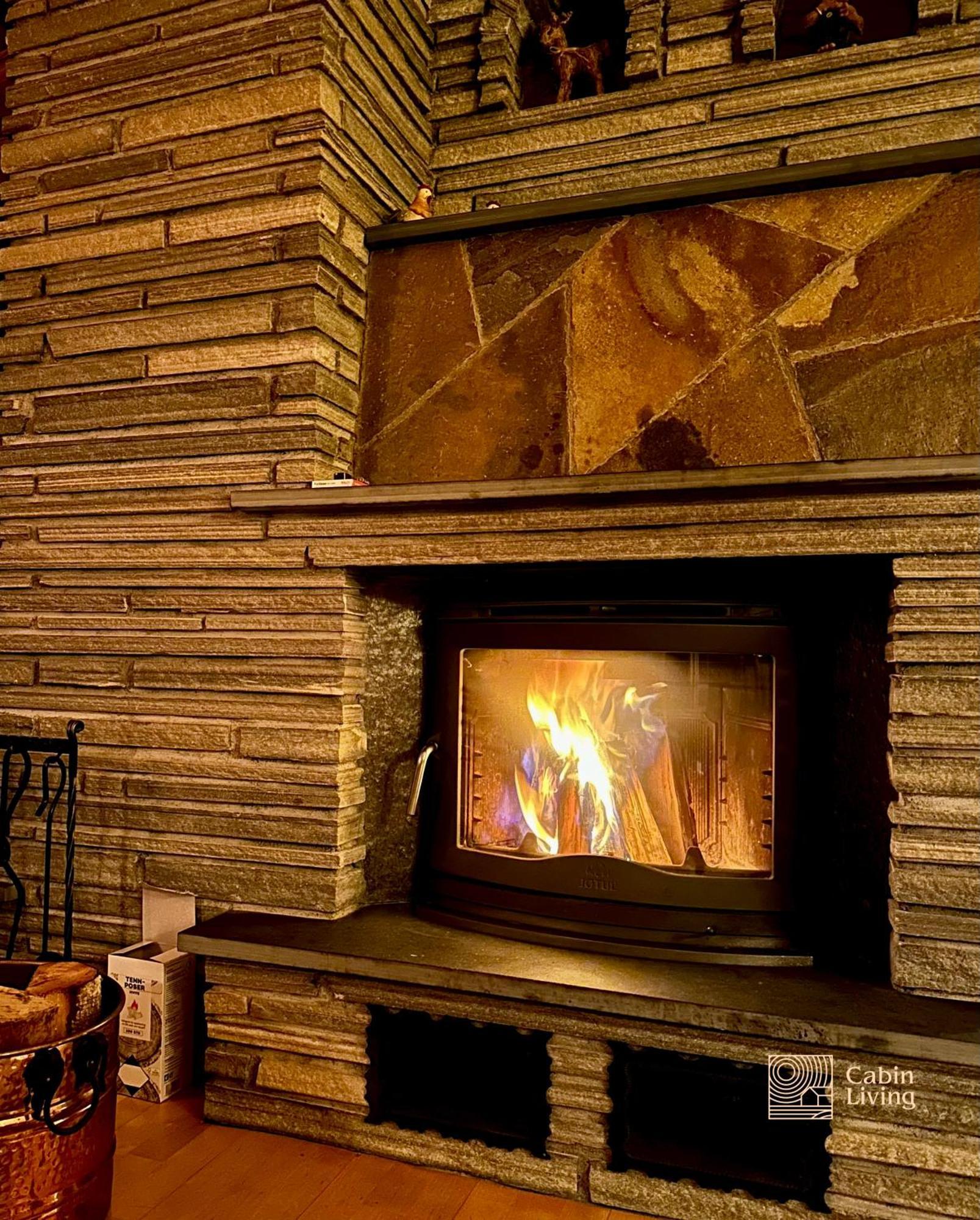 Large Cabin Sjusjoen Best View, Sauna, Ski Inout エクステリア 写真